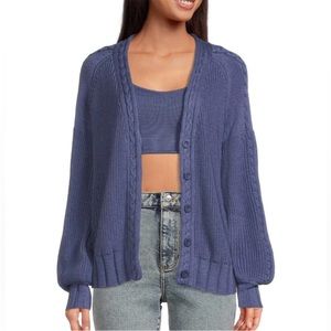 Gianni Bini Two Piece Cardigan Set - Small
